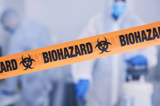 Professional Infectious Disease Decontamination technician working in Cool, CA